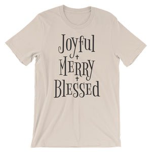 Joyful Merry Blessed Unisex T-Shirt