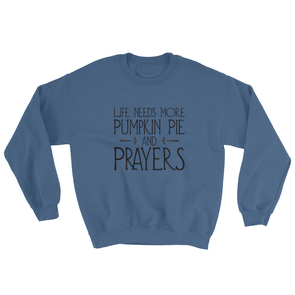 Pumpkin Pie and Prayers Unisex T-Shirt Sweatshirt