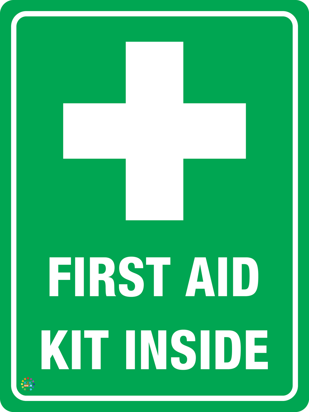 first-aid-kit-inside-k2k-signs