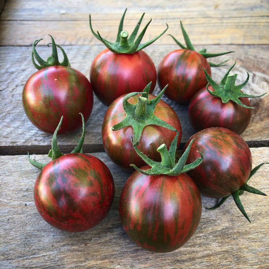 purple cherry tomatoes