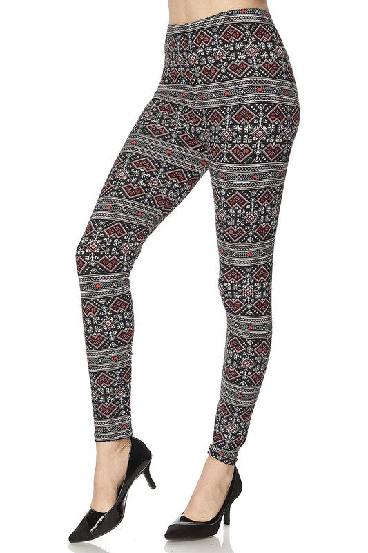 Pixelated Hearts - Women's Plus Size Leggings – Apple Girl Boutique