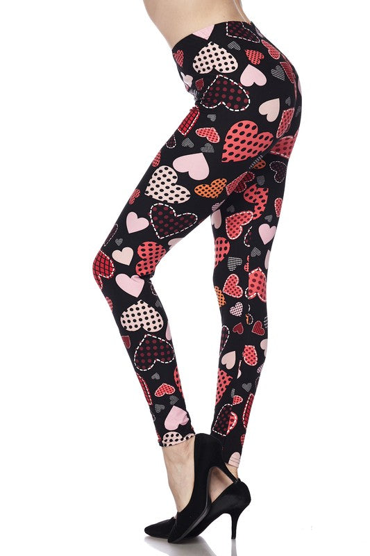 Love Those Patches - Women's One Size Leggings – Apple Girl Boutique