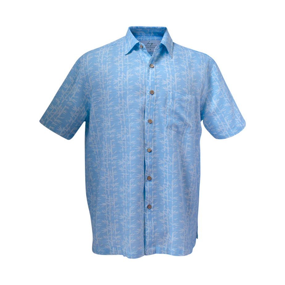 山と道 Bamboo Shirt 2023 Morning Blue サイズL+