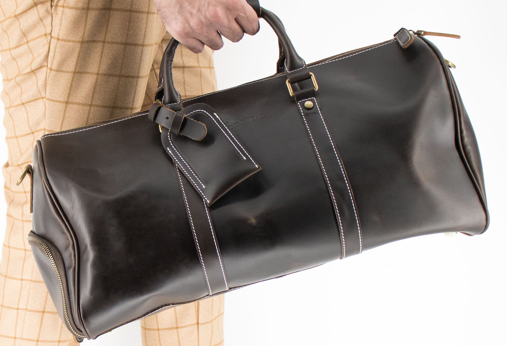 The Bourdain leather duffel bag, handmade leather duffel bag — Blackburn  Goods