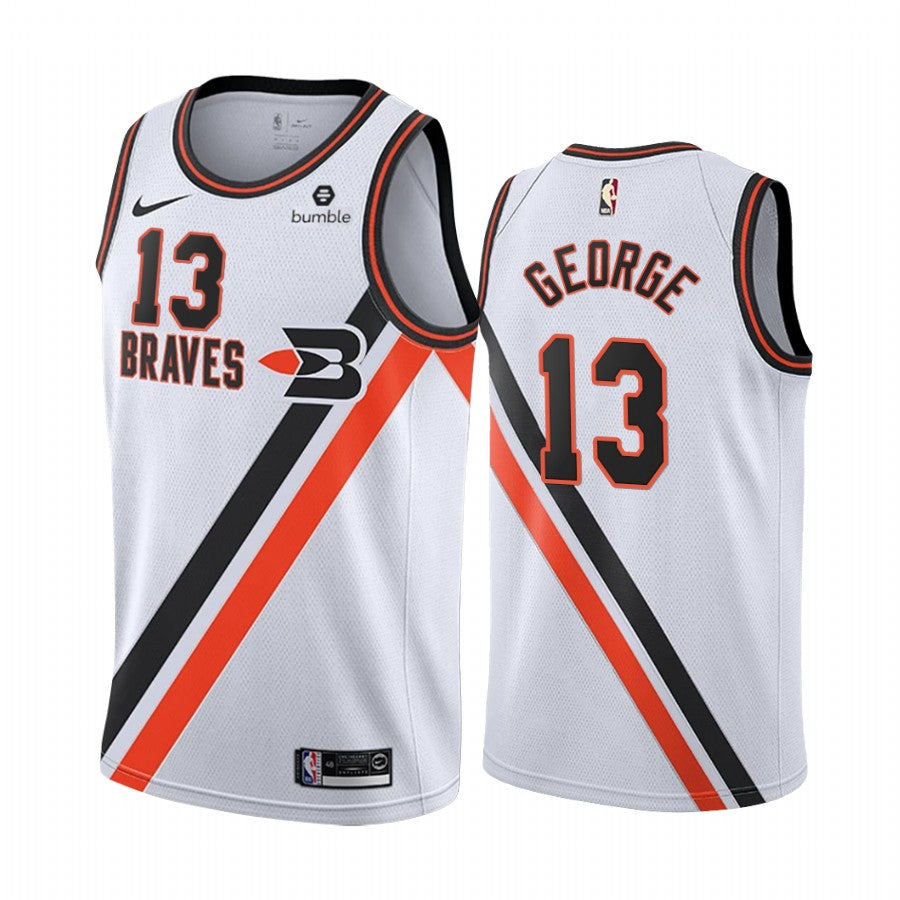 paul george jersey white