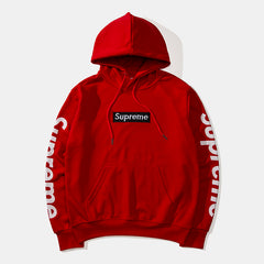 supreme arm logo hoodie