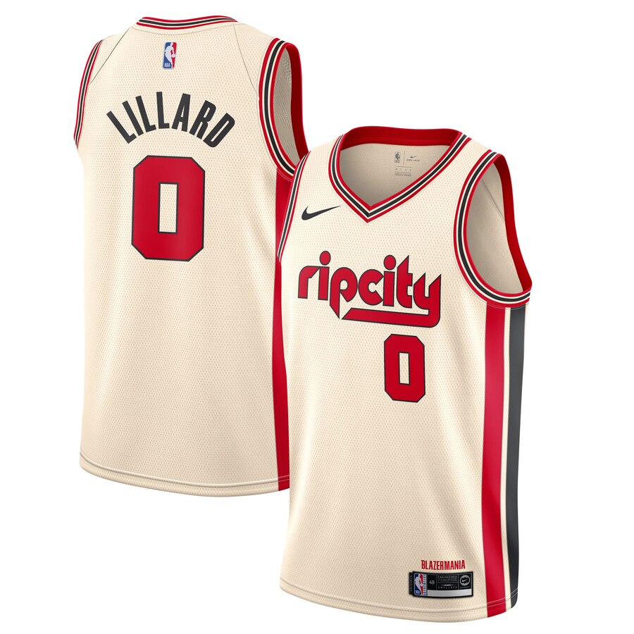 damian lillard portland jersey