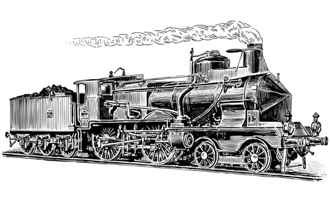 How Does A Steam Locomotive Move Puralty