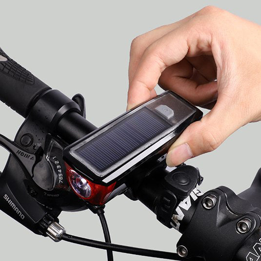 solar powered bike light