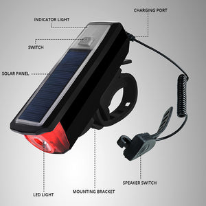 solar powered bicycle lights