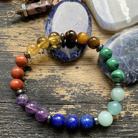 Bracelet 7 chakras