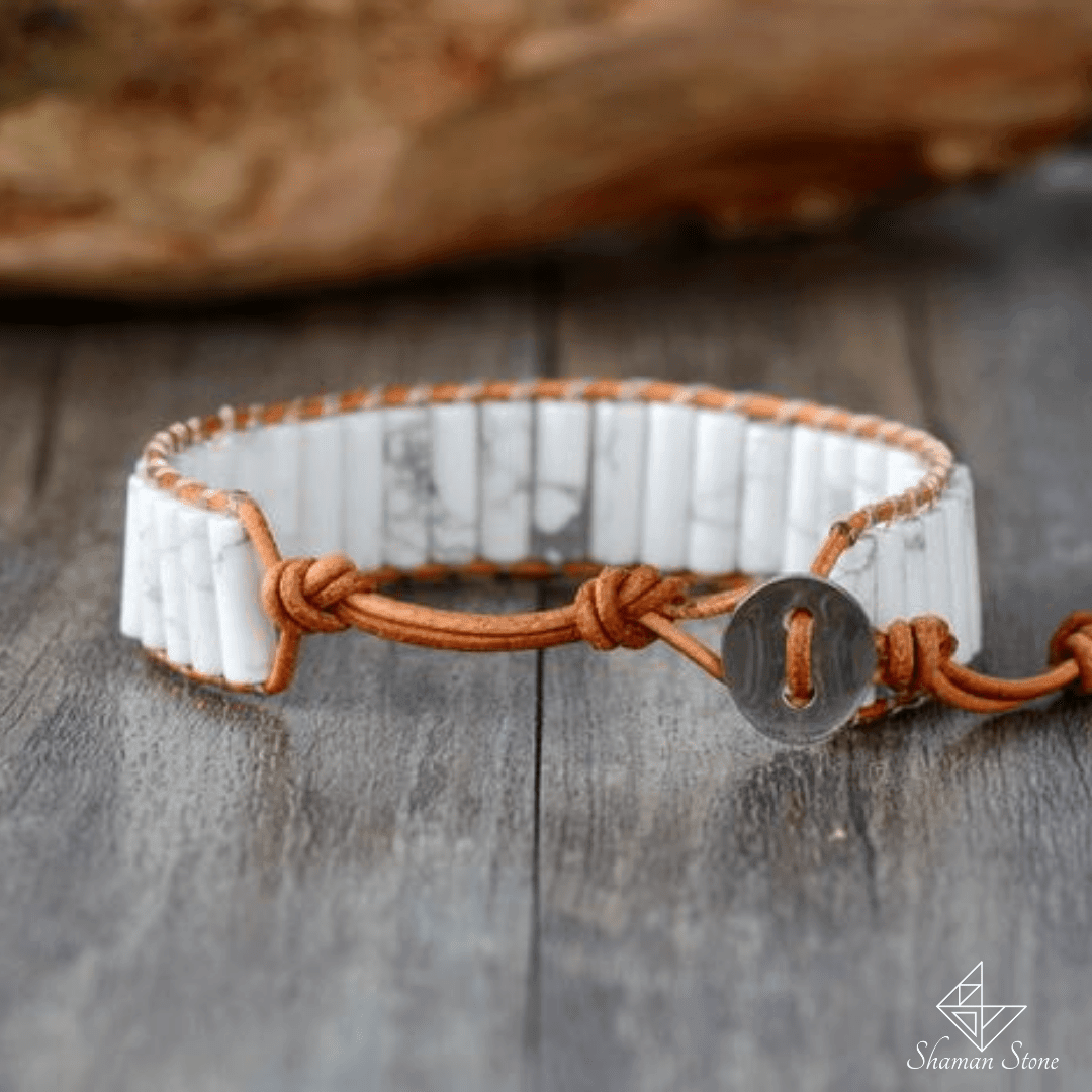 Bracelet contre les bouffées de chaleur de la ménopause - Shaman-Stone