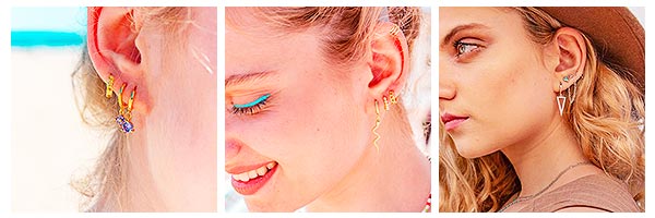 boucles d'oreilles en argent alvent