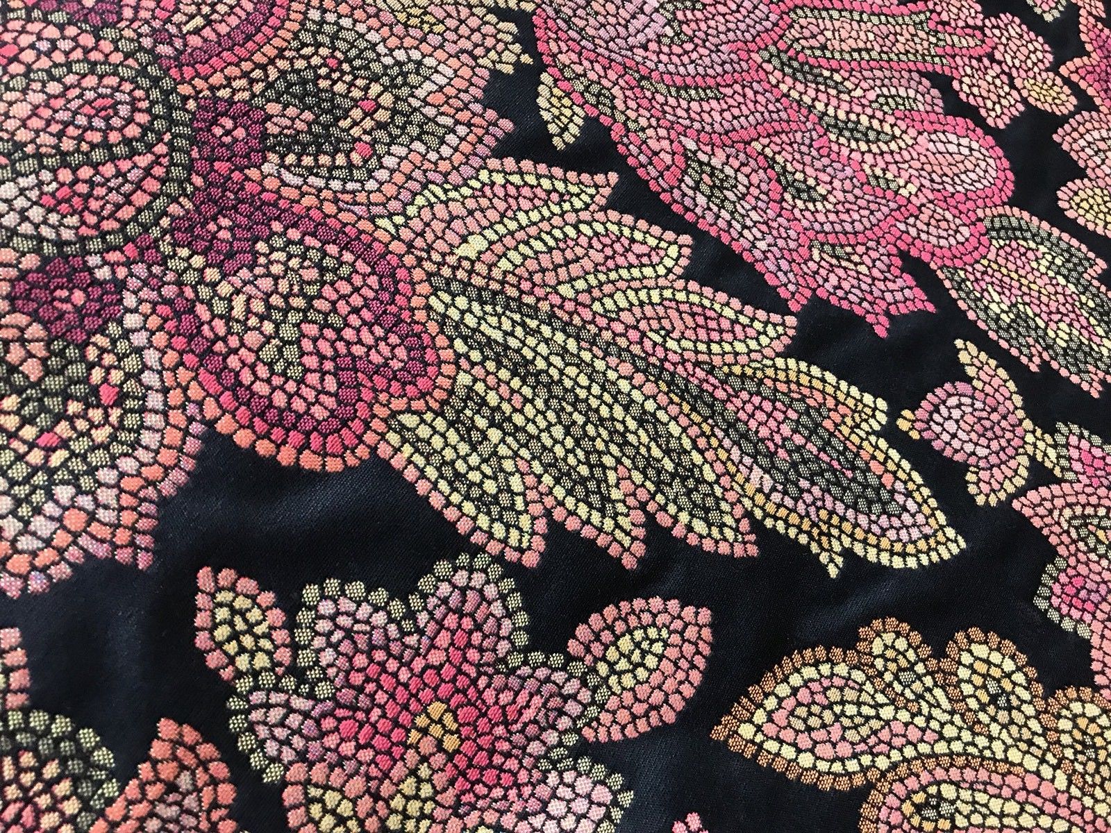 floral brocade fabric