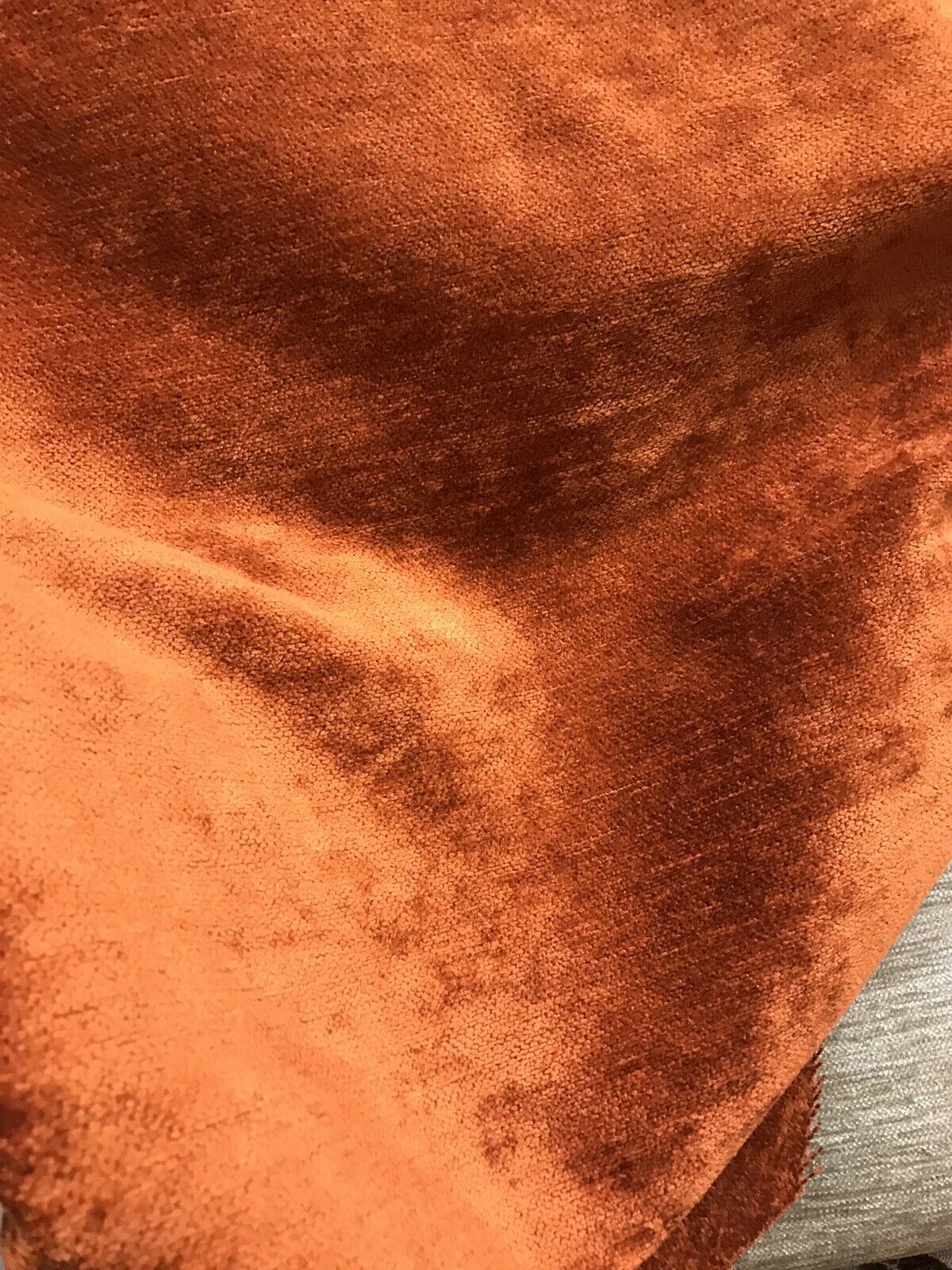 burnt orange lattice pattern fabric