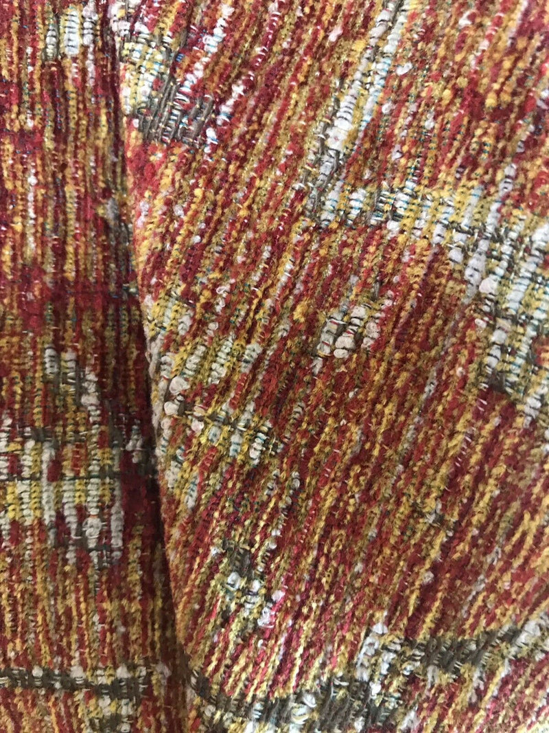 NEW Double Sided Kilim Rug Inspired Upholstery Fabric Sold By The Yard ...