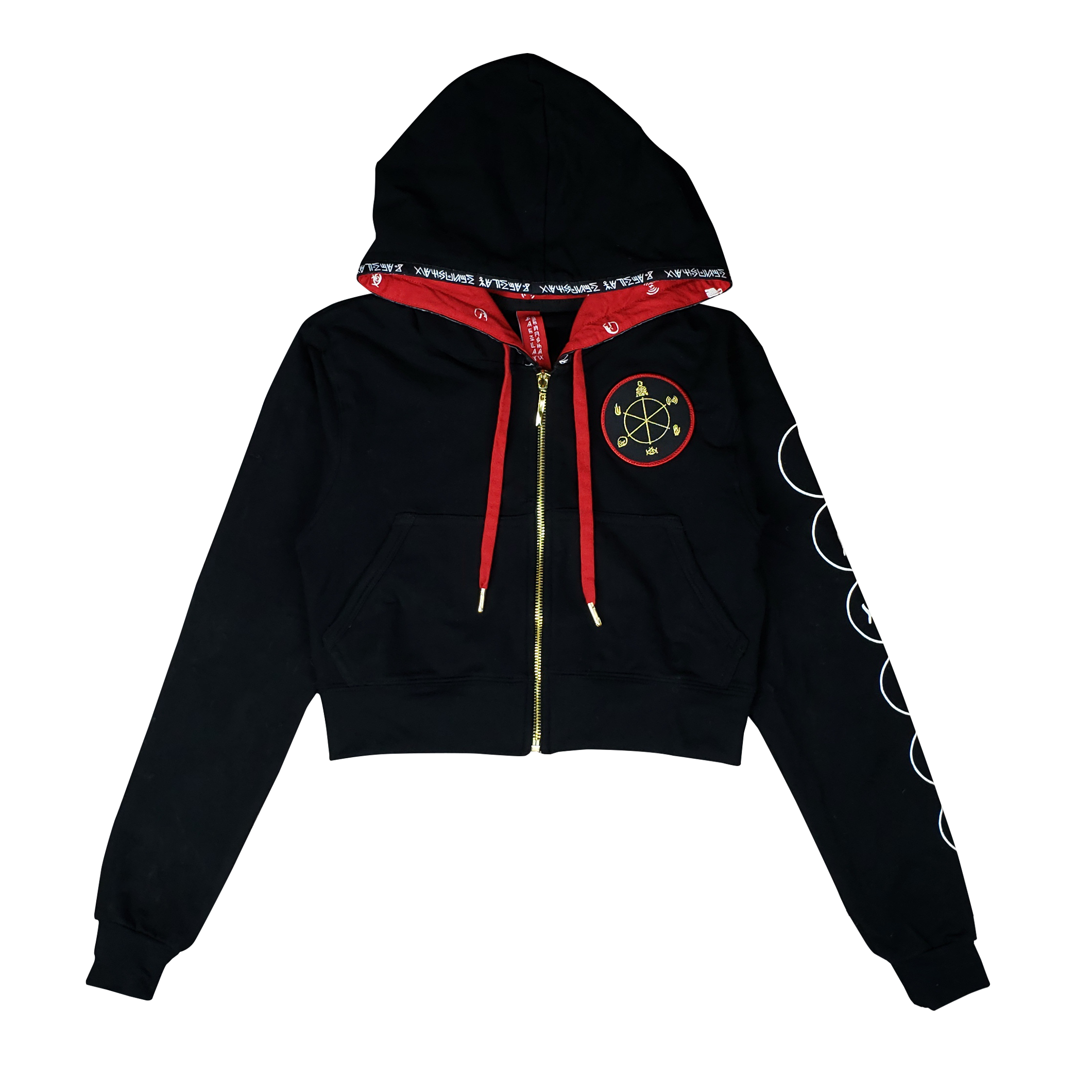 crenshaw crop hoodie