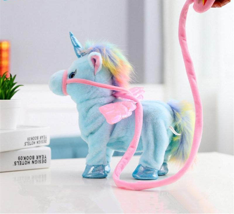 walking unicorn toy