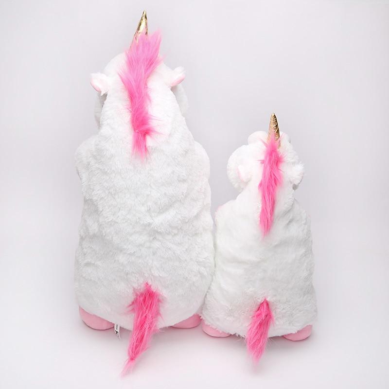 fluffy unicorn plush