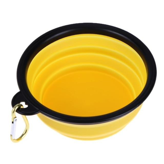 collapsible dog bowl