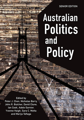Cover: "Australian Politics and Policy" edited by Peter Chen et al.