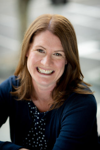 Woman smiling at camera