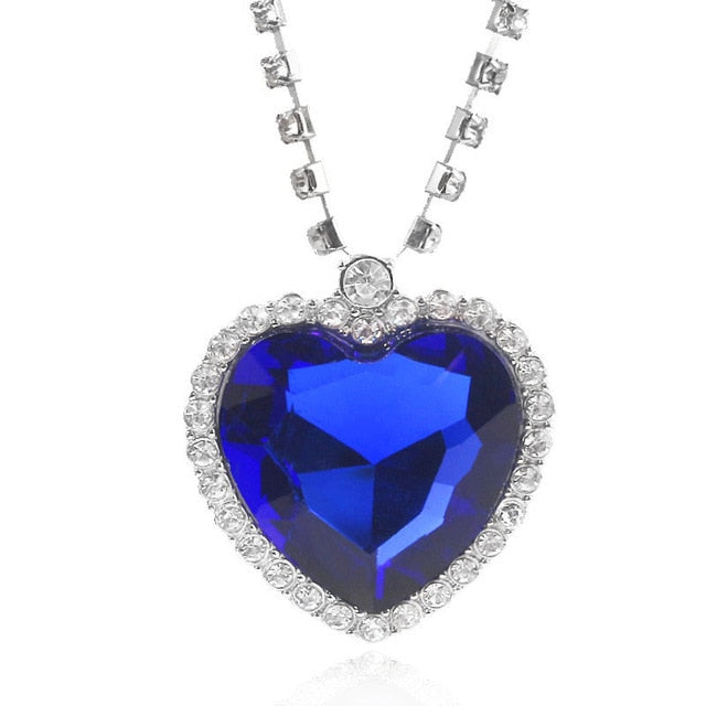 Titanic Heart of Ocean Necklace in pendant – Jewel of Kent