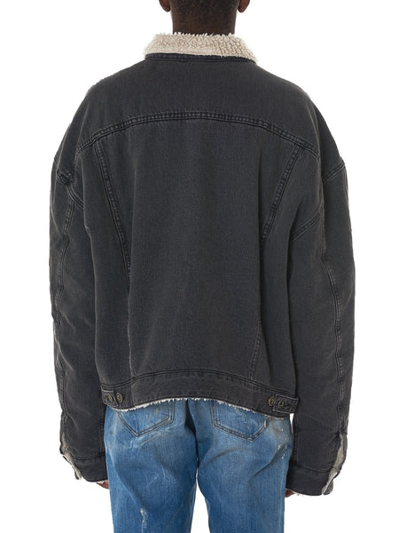 classic sherpa jean jacket