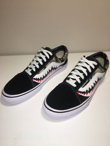 vans old skool x bape shark