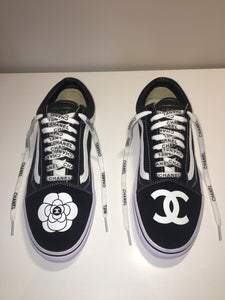 vans old skool x chanel