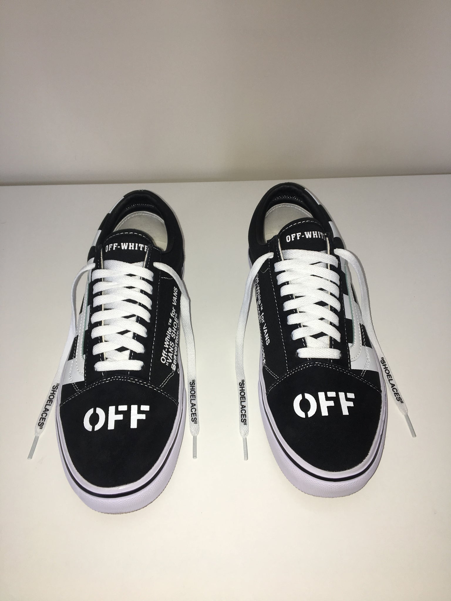 vans off white nere