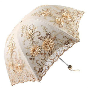 Luxury Lace UV Umbrella-Luggage - www.Gifteee.com - Cool Gifts \ Unique Gifts - The Best Gifts for Men, Women and Kids of All Ages