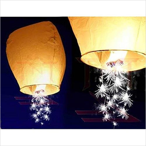 Chinese Lanterns, 10 Pack Paper Lanterns - 100% Biodegradable,  Eco-Friendly, Japaneses Lanterns for Weddings, Celebrations, Memorial  Ceremonies, White