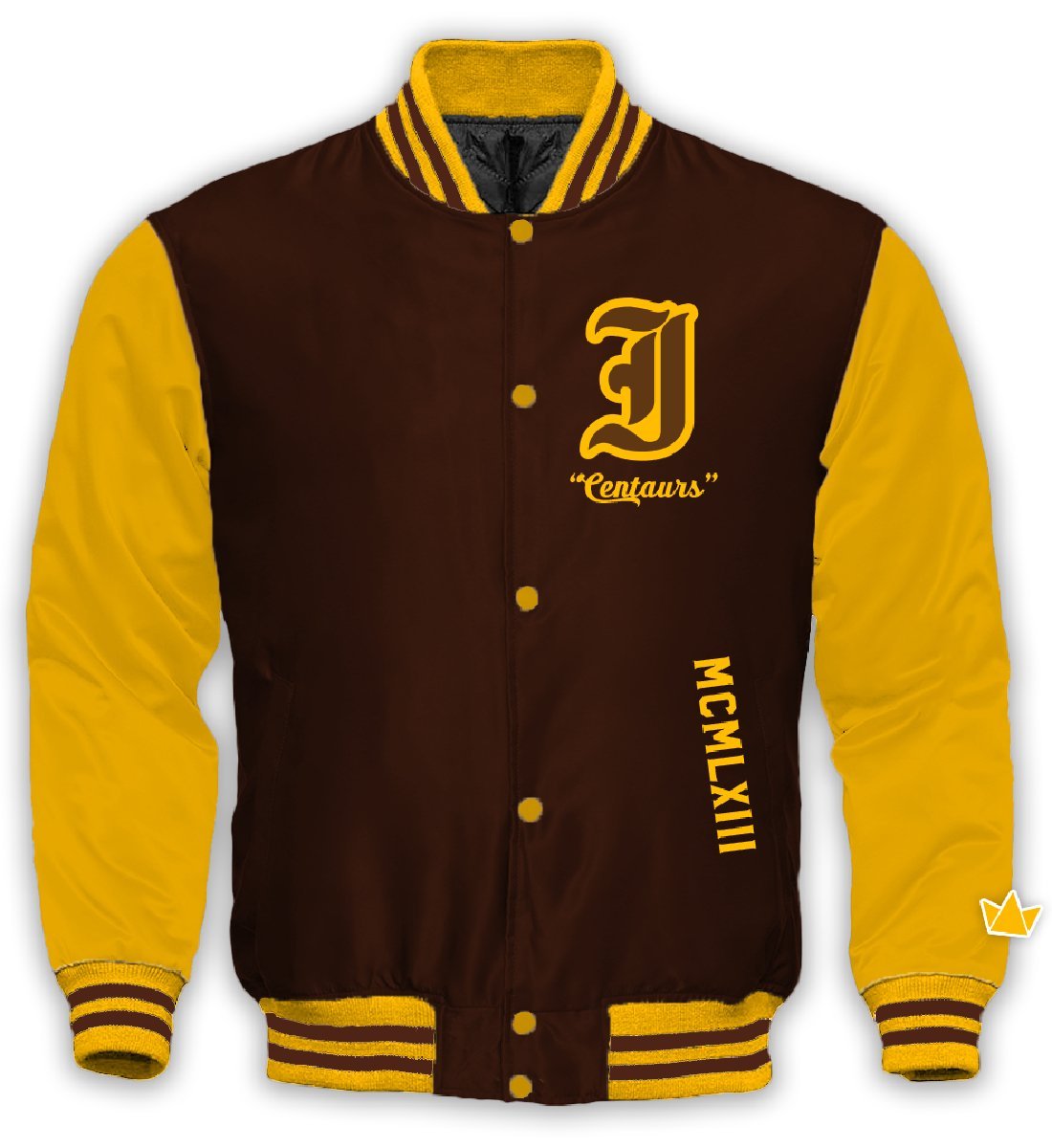 DVN Co. | Iota Varsity Satin Baseball Jacket