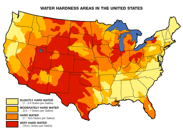 water hardness for tea