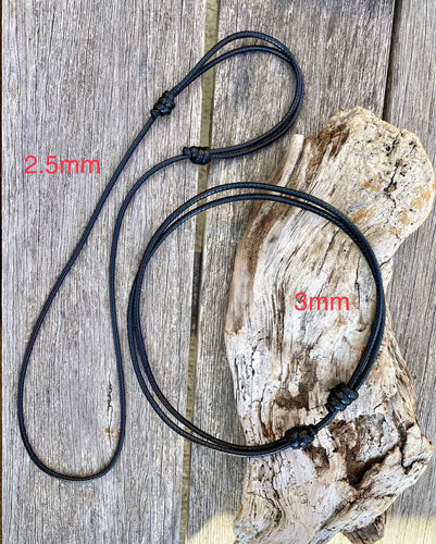 Waterproof Necklace, Black Cord Necklace, Red Cord Necklace, Necklace –  Jennifer Jade Shop