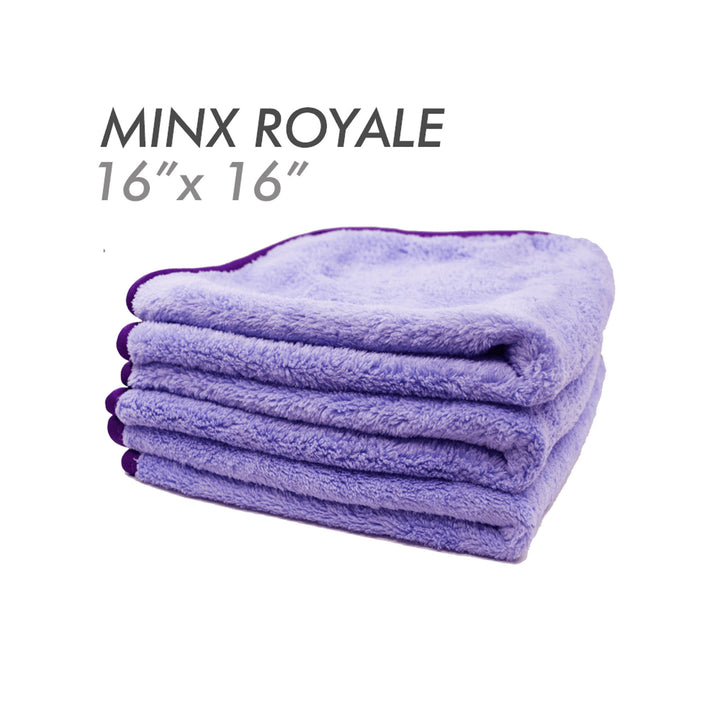 The Rag Company - Platinum Pluffle Microfiber Detailing Towels -  Professional Korean 70/30 Blend, Plush Waffle Weave, 480gsm, 16in x 16in,  Ice Grey