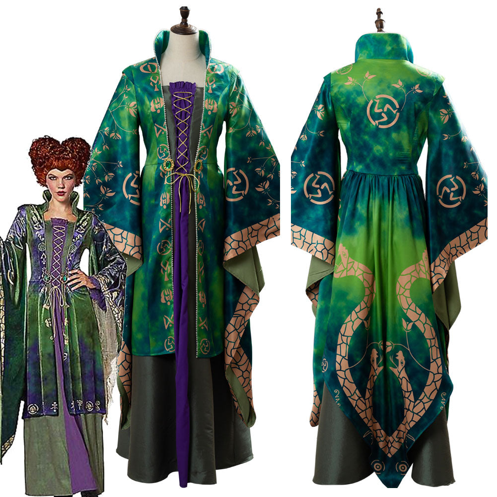 Hocus Pocus Winifred Sanderson Outfit Cosplay Costume – TrendsinCosplay