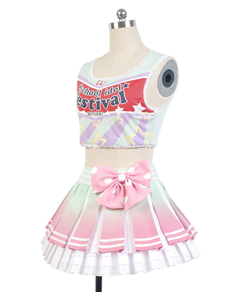 Lovelive Cheerleaders Kotori Minami Uniform Cosplay Costume