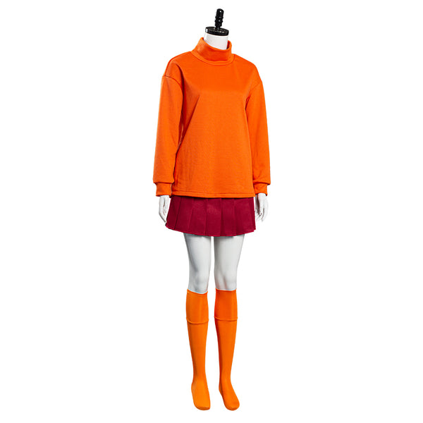 Scooby-Doo Velma Dinkley Halloween Carnival Costume Cosplay Costume Un ...