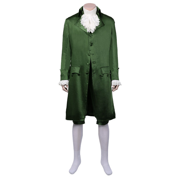 Musical-Hamilton Green Halloween Carnival Suit Cosplay Costume Replica ...