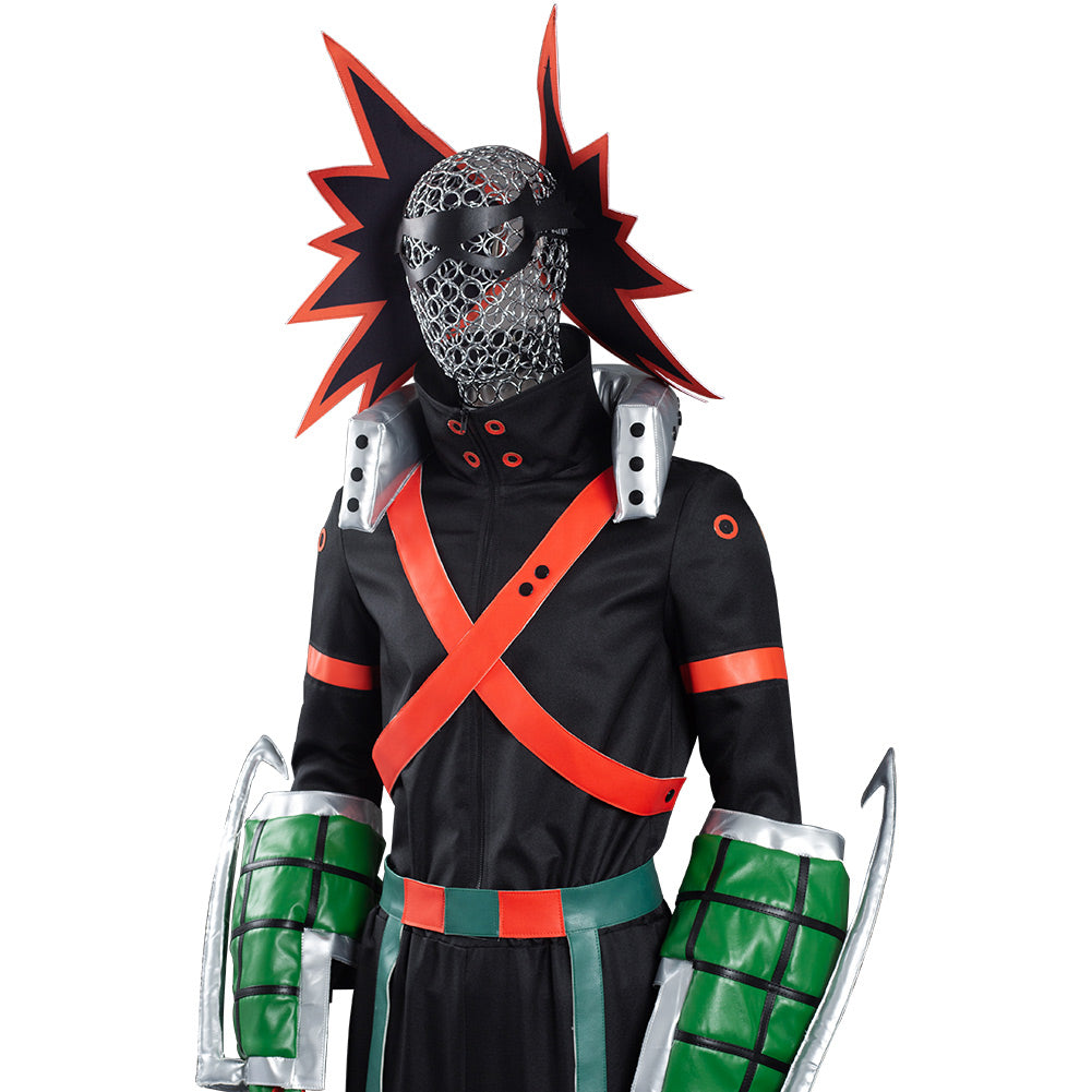 My Hero Academia S5 Bakugou Katsuki Halloween Carnival Suit Cosplay Co ...