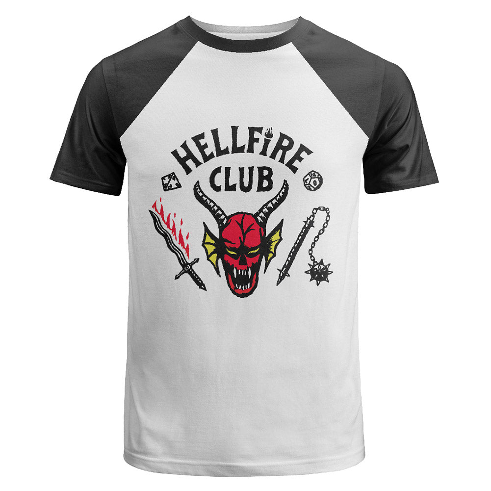 Stranger Things Season 4 Cosplay Costume Hellfire Club T-shirt 3D Prin ...
