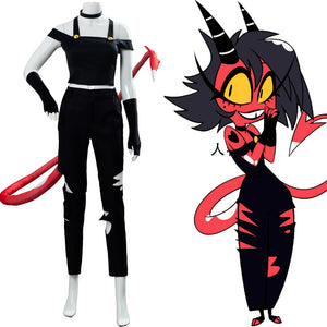 Hazbin Hotel Helluva Boss Millie Cosplay Costume – TrendsinCosplay