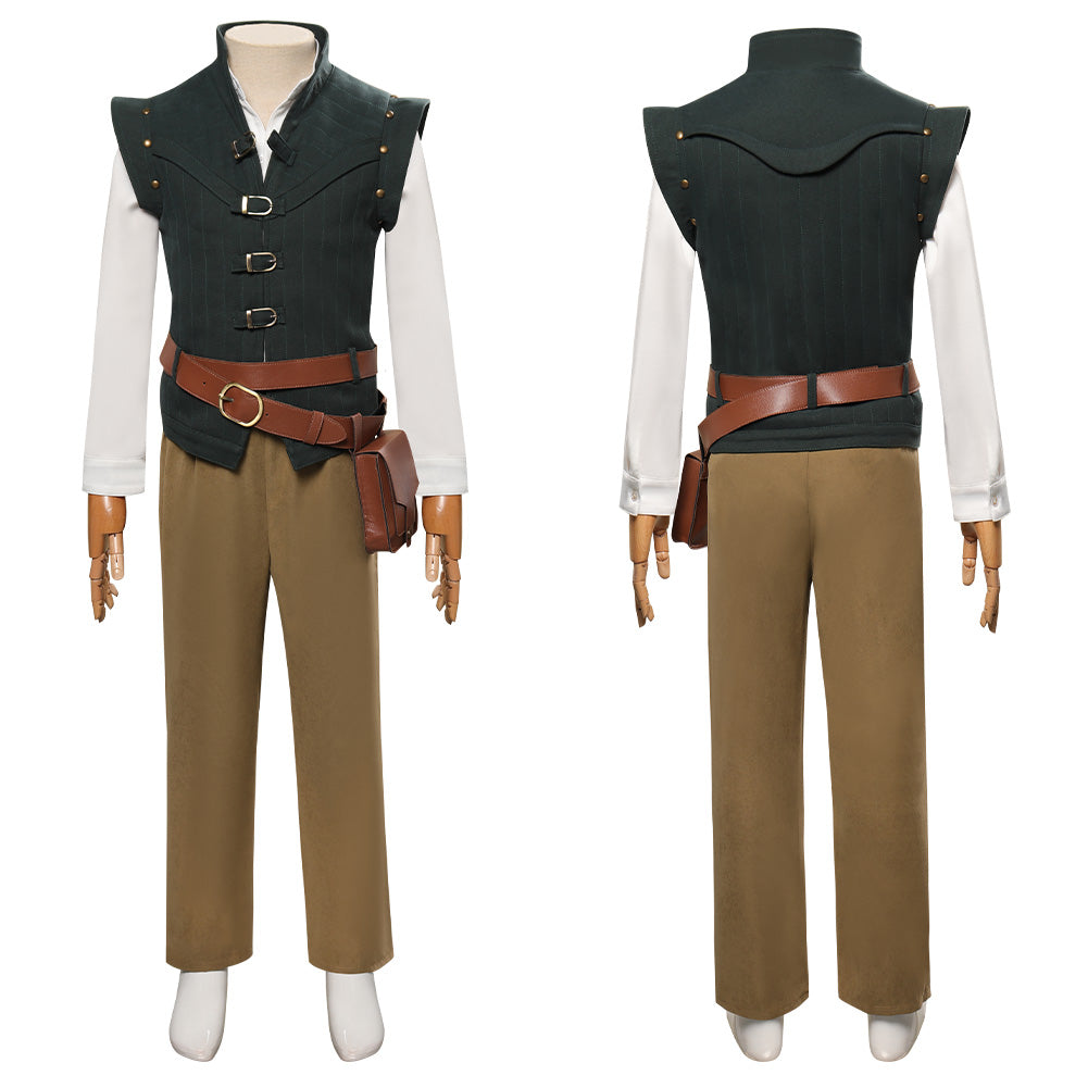 Kids Children Tangled Flynn Rider Cosplay Costume Outfits Halloween Ca ...