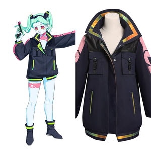 Cyberpunk: Edgerunners-Rebecca Cosplay Costume Coat Outfits Halloween Carnival Suit