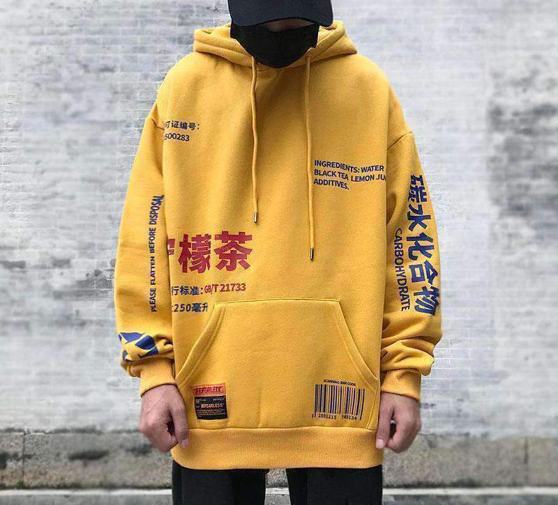 lemon tea hoodie