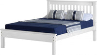 Monaco Bed Low Foot End in White