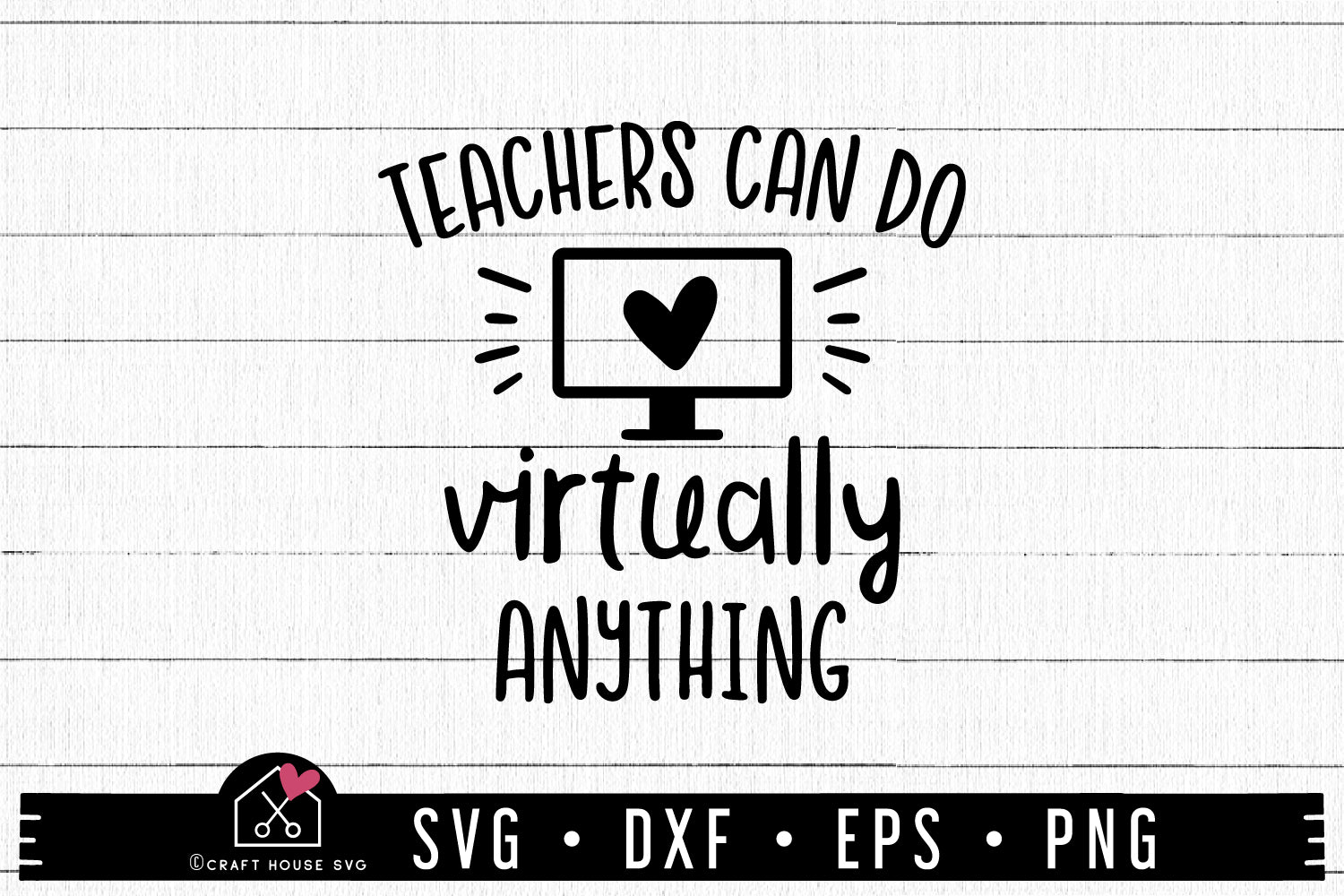 Download Free Teachers Can Do Virtually Anything Svg Craft House Svg
