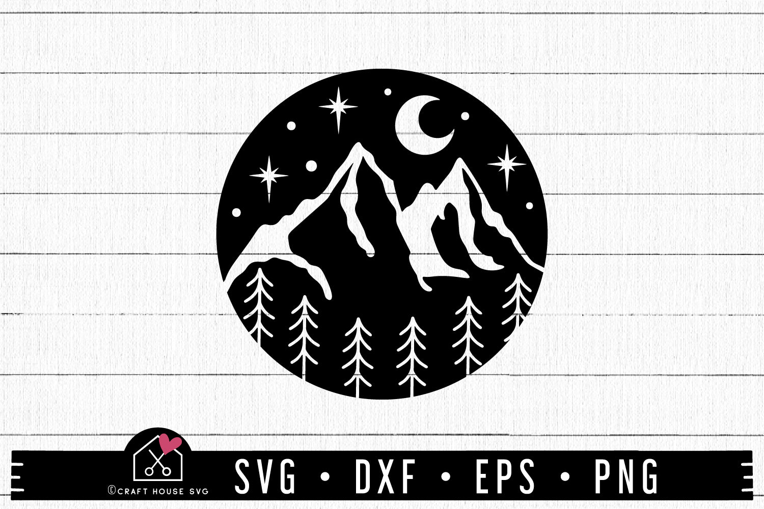 Download Free Circle Camping Scene Svg Craft House Svg